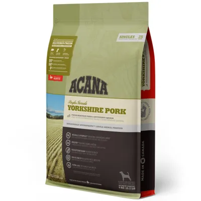 Acana Singles z wieprzowiną Yorkshire - 6 kg Acana Singles z wieprzowiną Yorkshire - 6 kg