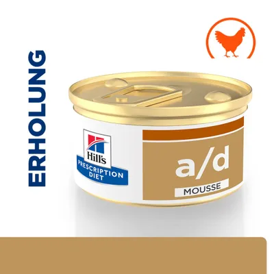 Hill's Prescription Diet a/d Urgent Care Hund/Katze mit Huhn - Huhn (12 x 85 g) Hill's Prescription Diet a/d Urgent Care Hund/Katze mit Huhn - Huhn (12 x 85 g)