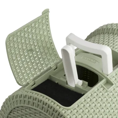 Toilette per gatti Curver - verde: L 51 x P 38,5 x H 39,5 cm