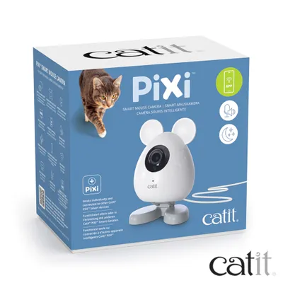 Catit PIXI Smart-muizencamera - Ø 7 x H 9,7 cm Catit PIXI Smart-muizencamera - Ø 7 x H 9,7 cm