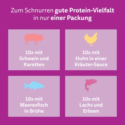 Whiskas Aromatic Selection 40 x 85 g - Mix in Sauce (4 Sorten gemischt) Whiskas Aromatic Selection 40 x 85 g - Mix in Sauce (4 Sorten gemischt)