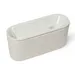 Cat Mate piccola Fontanella in ceramica, grigio chiaro