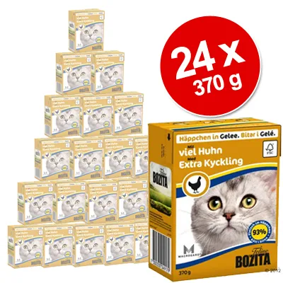 Bozita Tetra Bidder i gelé 24 x 370 g