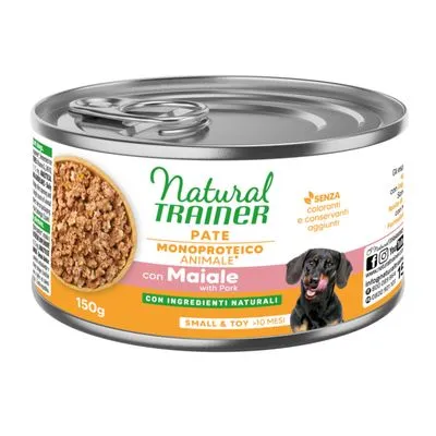 Natural Trainer Pate Monoproteine Small & Toy Adult Natural Trainer Pate Monoproteine Small & Toy Adult
