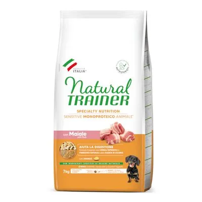 Natural Trainer Sensitive Adult Small & Toy met varkensvlees 