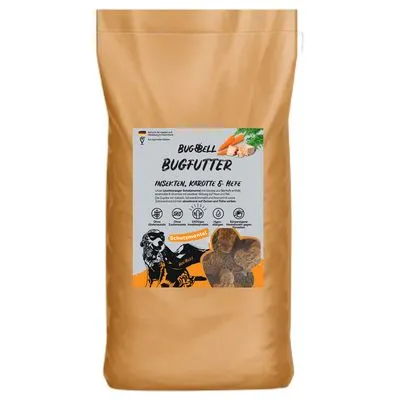 BugBell BugFood Insecten, Wortel & Gist