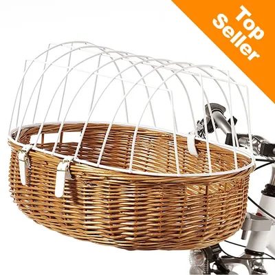 Panier de transport pour vélo Aumüller avec grille de protection