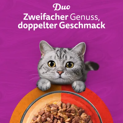 Jumbopack Whiskas Duo Portionsbeutel 144 x 85 g