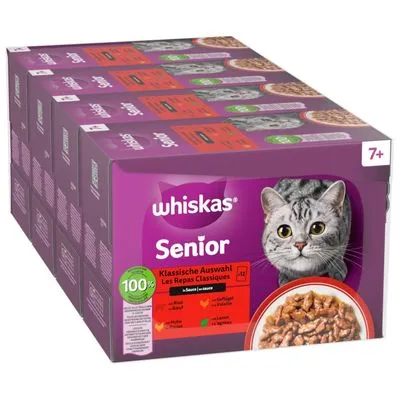 Whiskas Senior buste 96 x 85 g Alimento umido per gatti