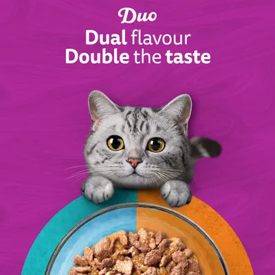 Whiskas 1+ Duo Surf & Turf in Jelly Whiskas 1+ Duo Surf & Turf in Jelly
