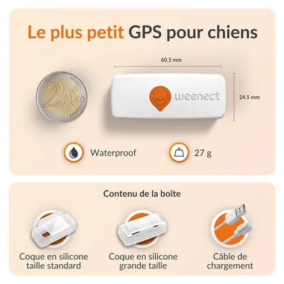 Weenect animal de compagnie GPS Tracker XS pour chien