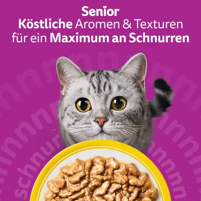 Jumbopack Whiskas Senior Frischebeutel 96 x 85 g Jumbopack Whiskas Senior Frischebeutel 96 x 85 g