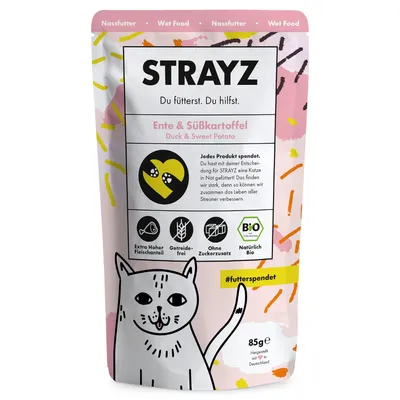 STRAYZ BIO Pouch 6 x 85 g STRAYZ BIO Pouch 6 x 85 g