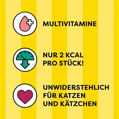 Multivitamini, le 2 kcal na kos, neustavljivo za mačke in mladiče.