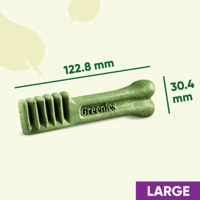 Greenies Dental Care Chews - Large - 170g (4 treats) Greenies Dental Care Chews - Large - 170g (4 treats)