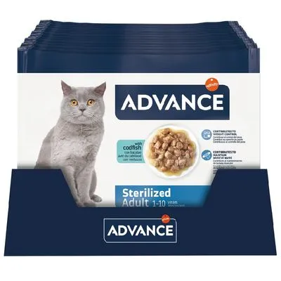 Advance Feline Sterilized Kabeljauw