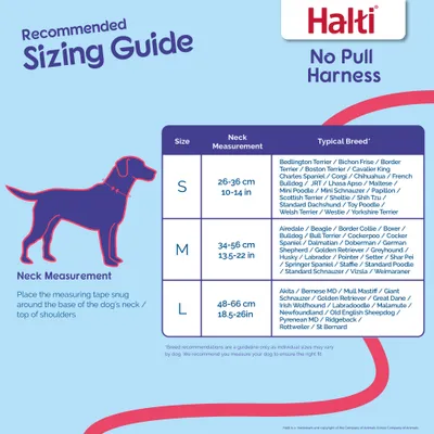 Halti Harnas No Pull trainingsharnas