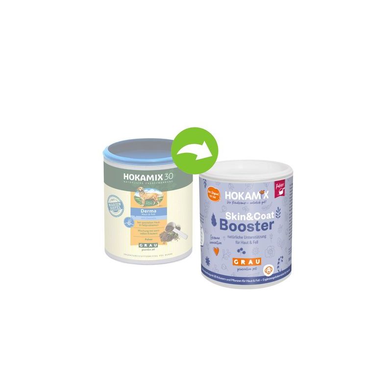 GRAU HOKAMIX30  Huid & Vacht Booster Pulver