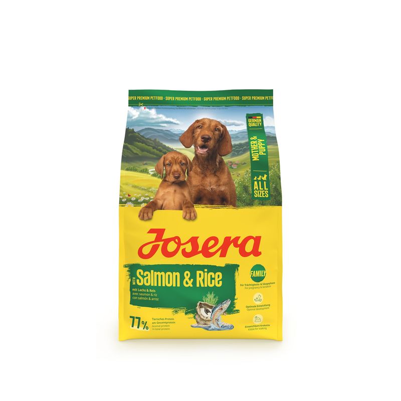 Josera Mother & Puppy z lososom & rižem