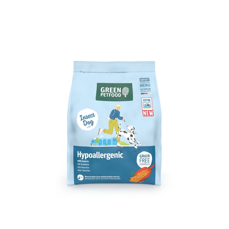 Green Petfood InsectDog Hypoallergenic z insekti