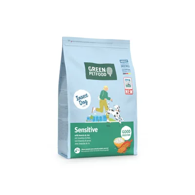 Green Petfood InsectDog Sensitive met insecten & Rijst