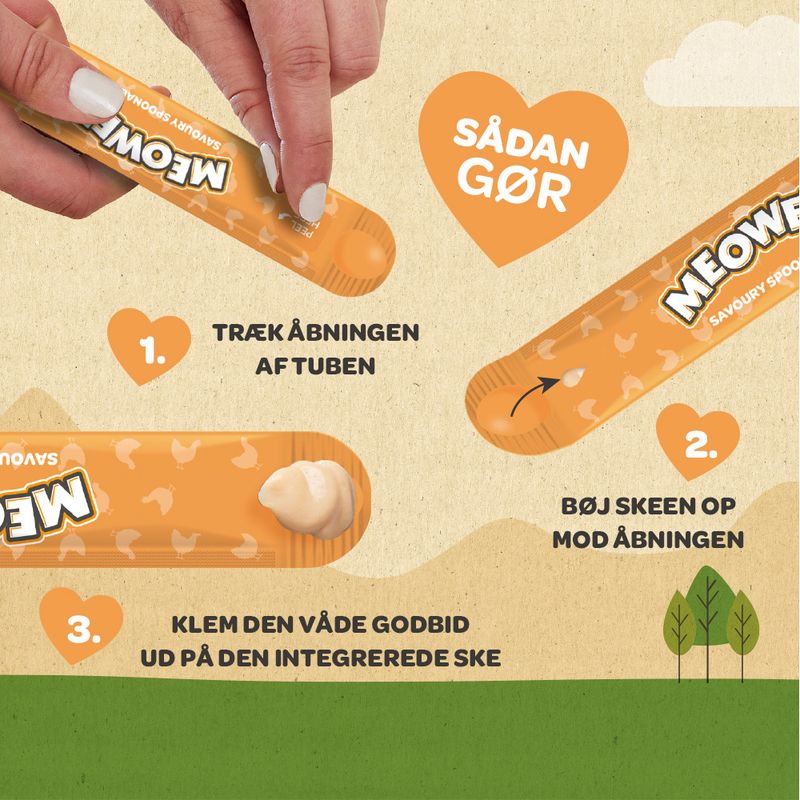 Meowee! Savoury Spoonables 8 x 14 g