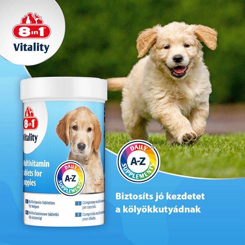8in1 Vitality Multivitamin tabletta junior