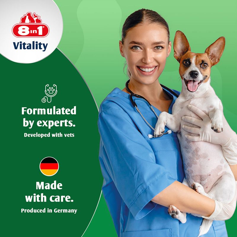 8in1 Vitality Deter Supplement, tabletki przeciw zjadaniu odchodów