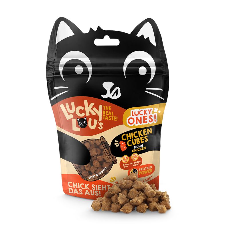 Lucky Lou Lucky Ones Cubes Snack gatto