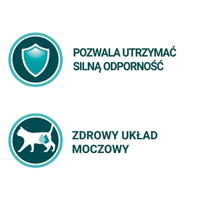 Pozwala utrzymać silną odporność. Zdrowy układ moczowy.