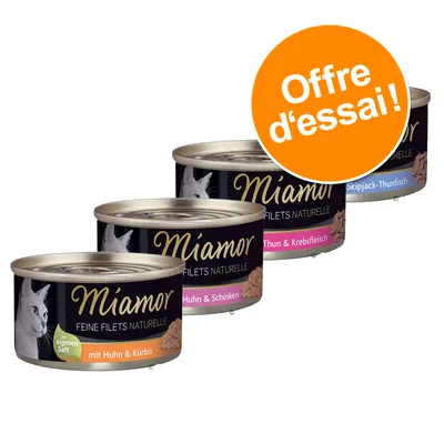 Offre découverte Miamor Filets Fins Naturels 4 x 80 g