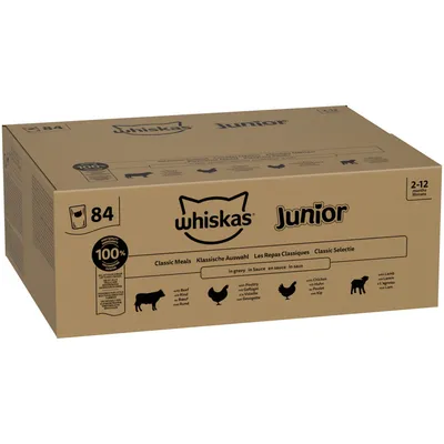 Whiskas Junior Pouches 84 x 85g
