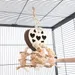 TIAKI Jouet à friandises Cœur pour oiseaux