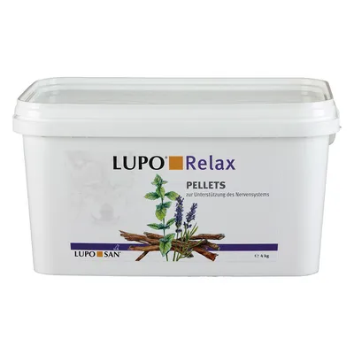 LUPO Relax pellet az idegrendszer támogatására, 4 kg vödör.