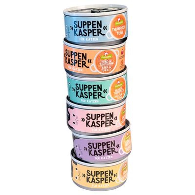 Probeerpakket GranataPet Suppenkasper Soep Kattenvoer