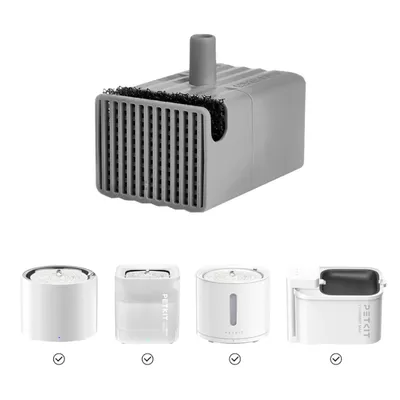 PETKIT náhradní filtr pro fontánu, kompatibilní s modely PETKIT. Šedá filtrační vložka s černým uhlíkovým filtrem a plastovým pouzdrem.