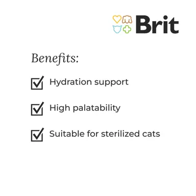 Икономична опаковка Brit Care супа за котки 30 x 75 г