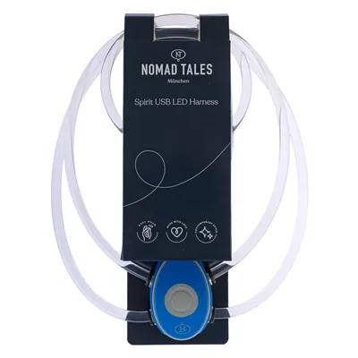 Nomad Tales München Spirit USB LED sele, let at bære, lavet med kærlighed, vandafvisende.