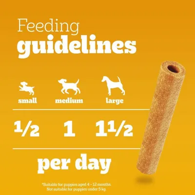 Pedigree Puppy DentaTubos - Saver Pack: 9 Treats (3 x 72g) Pedigree Puppy DentaTubos - Saver Pack: 9 Treats (3 x 72g)