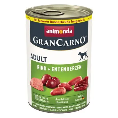 Voordeelpakket Animonda GranCarno 12 x 400 g