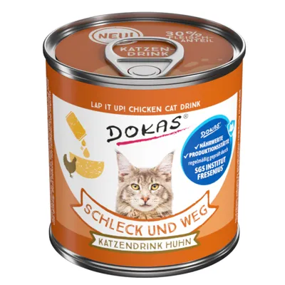 Dokas Schleck & Weg con pollo Bevanda per gatti 100 g