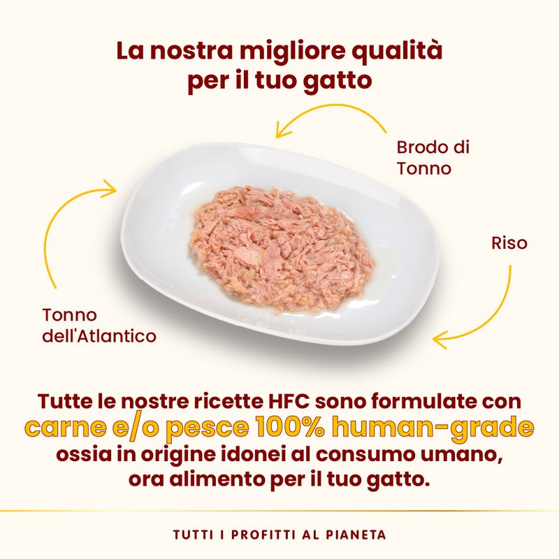 Almo Nature HFC Sterilised6 x 50 g Umido per gatti