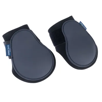 Nomad Tales schwarze Hundeschutzpads mit Klettverschluss, ergonomisches Design.