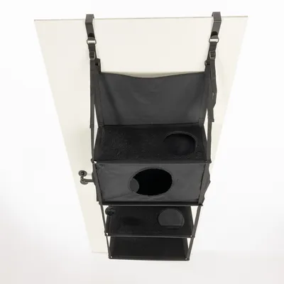 Zooplus Basics Nicchia con tiragraffi per gatti per porte
