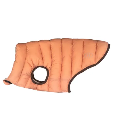 Nomad Tales Bloom hundefrakk puffer, oransje/beige