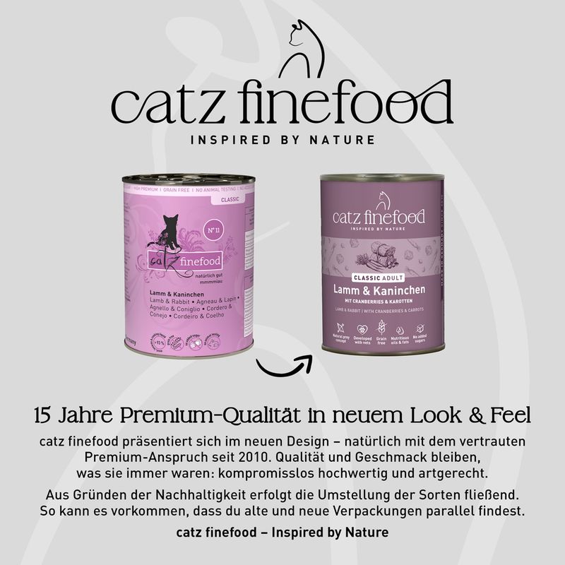 Sparpaket catz finefood 24 x 400 g