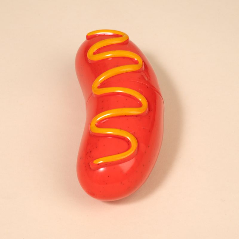 TIAKI ultra močna žvečilna igrača Hotdog