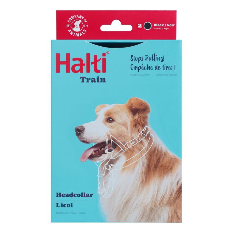 Halti Hunde-Kopfhalfter schwarz