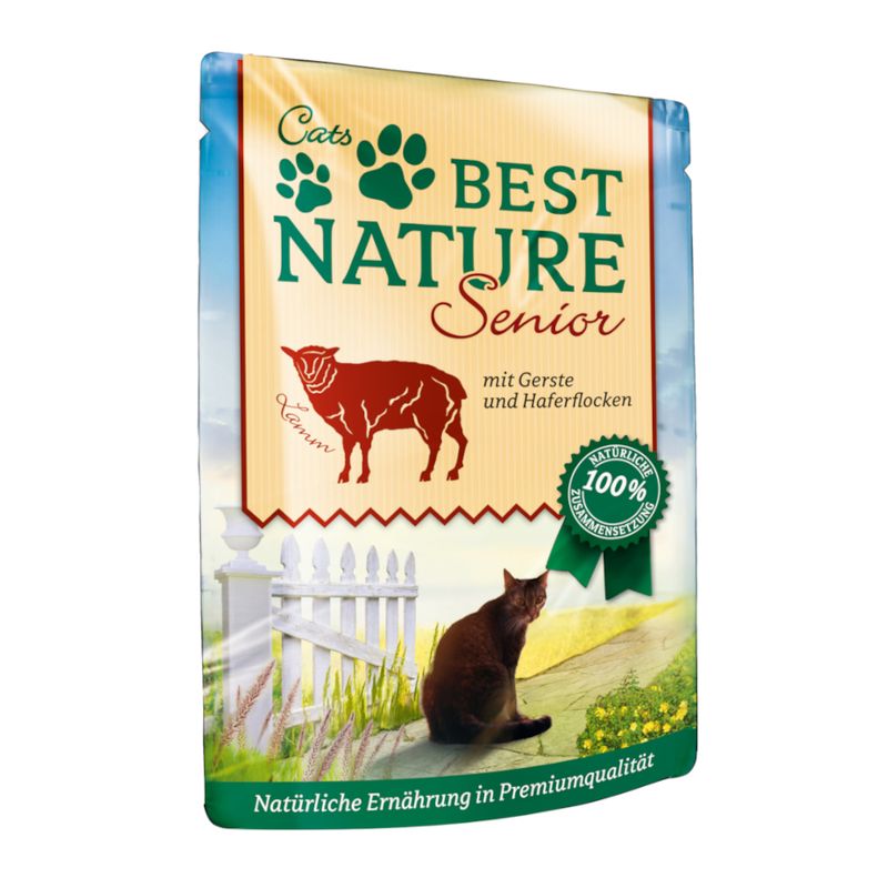 Best Nature Cat Senior 16 x 85 g Umido per gatti