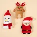 TIAKI Set de coussins de jeu de Noël pour chat